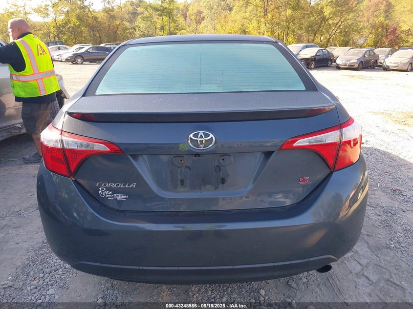 2016 Toyota Corolla S Plus VIN: 2T1BURHE4GC496843 Lot: 43248586