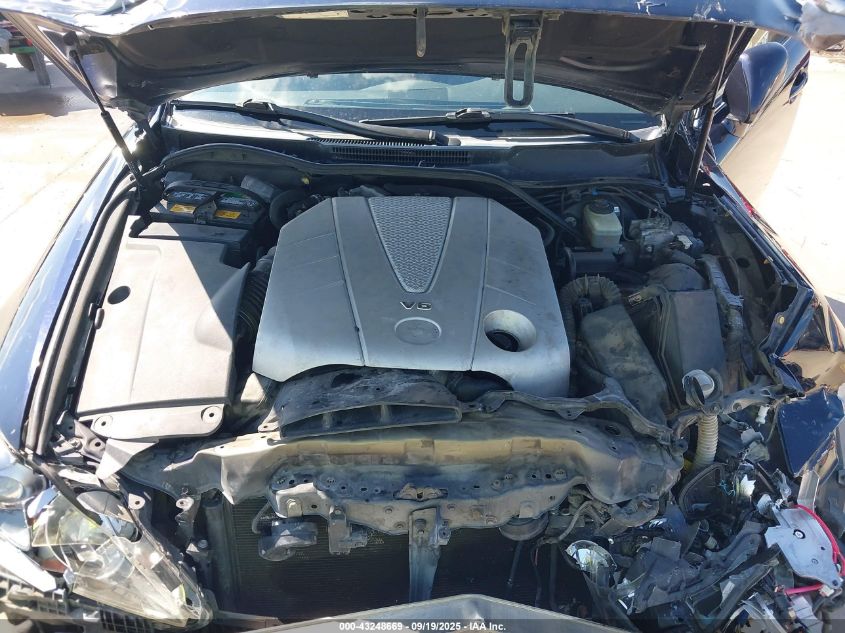 2007 Lexus Is 350 VIN: JTHBE262272010959 Lot: 43248669