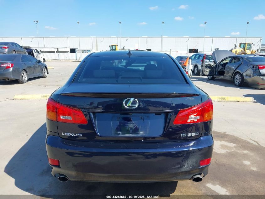 2007 Lexus Is 350 VIN: JTHBE262272010959 Lot: 43248669