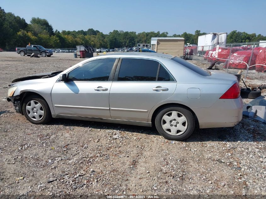 2006 Honda Accord 2.4 Lx VIN: 1HGCM56476A087327 Lot: 43248671