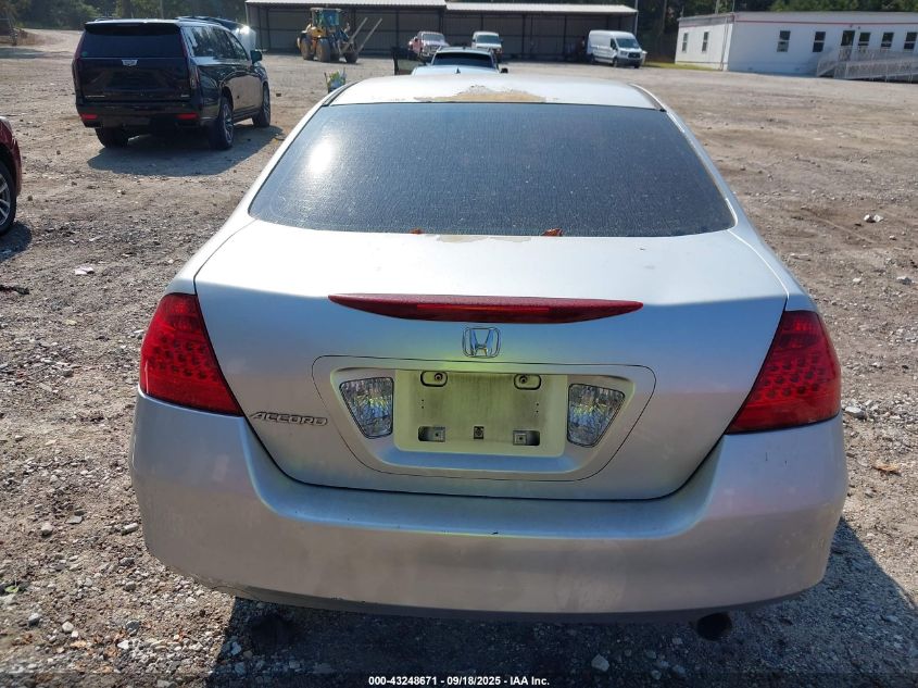 2006 Honda Accord 2.4 Lx VIN: 1HGCM56476A087327 Lot: 43248671