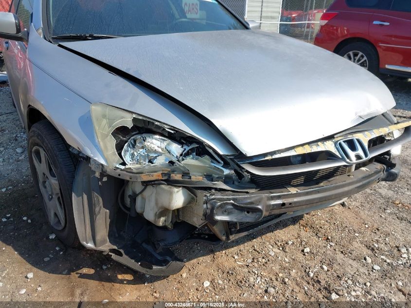 2006 Honda Accord 2.4 Lx VIN: 1HGCM56476A087327 Lot: 43248671