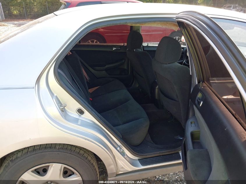 2006 Honda Accord 2.4 Lx VIN: 1HGCM56476A087327 Lot: 43248671