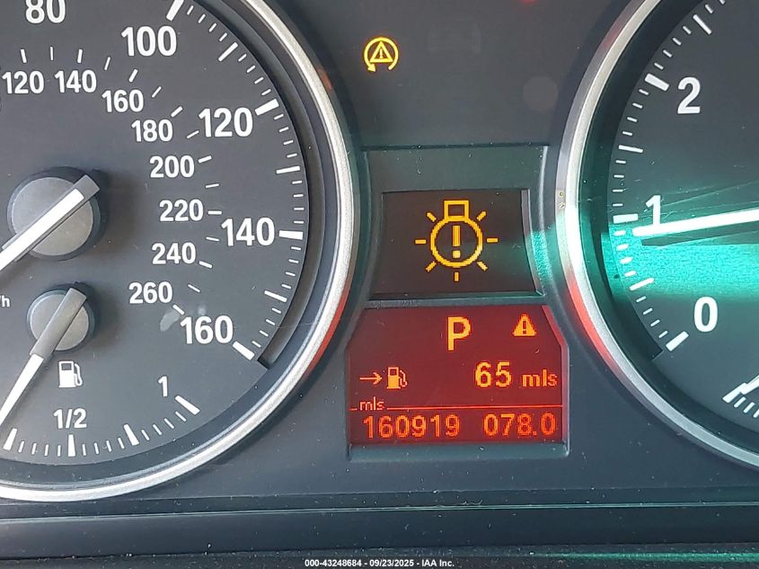 2011 BMW 328I VIN: WBAPH5C56BA445056 Lot: 43248684