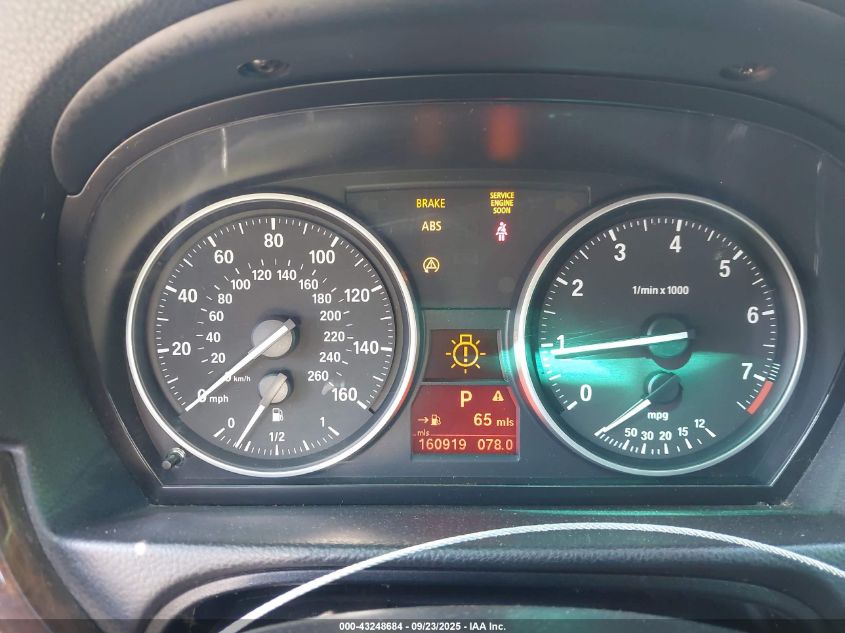 2011 BMW 328I VIN: WBAPH5C56BA445056 Lot: 43248684