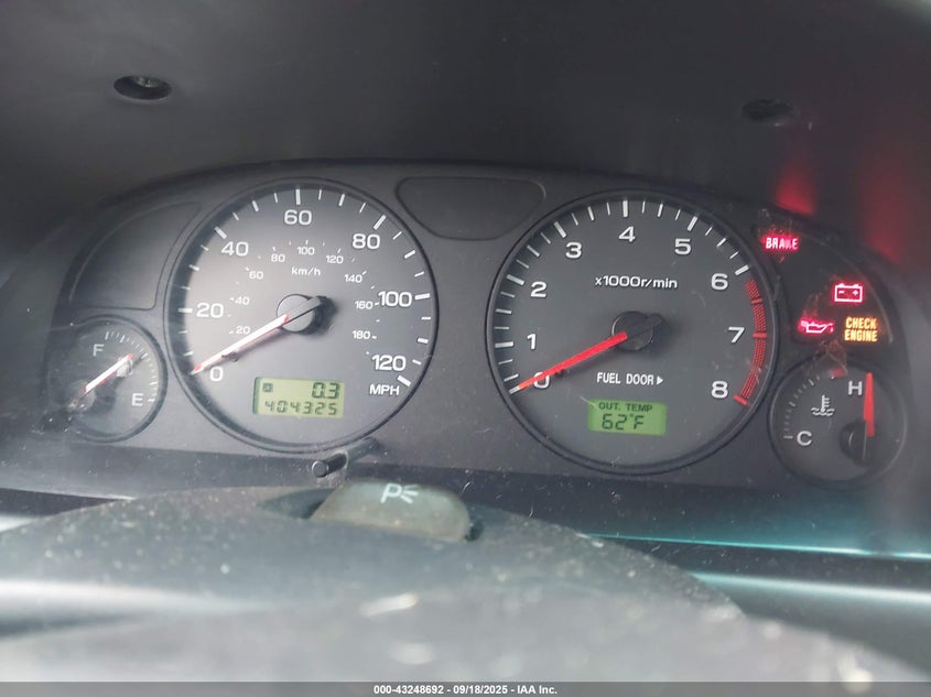 2001 Subaru Forester L VIN: JF1SF63551G755807 Lot: 43248692