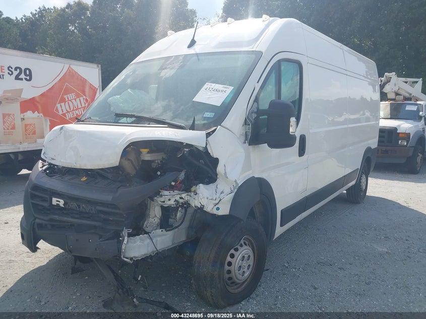2024 RAM PROMASTER 2500 TRADESMAN HIGH ROOF 159 WB W/PASS SEAT 3C6LRVDG5RE101960