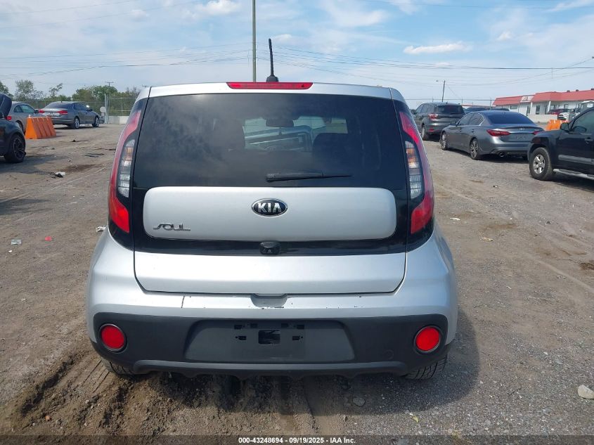 2019 Kia Soul VIN: KNDJN2A2XK7004245 Lot: 43248694