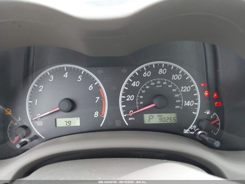 2009 Toyota Corolla VIN: 1NXBU40E89Z064577 Lot: 43248700