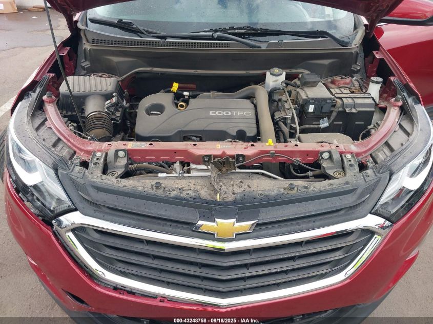 2020 Chevrolet Equinox Fwd Lt 1.5L Turbo VIN: 2GNAXKEV5L6252961 Lot: 43248758