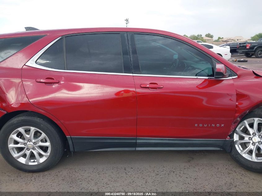 2020 Chevrolet Equinox Fwd Lt 1.5L Turbo VIN: 2GNAXKEV5L6252961 Lot: 43248758