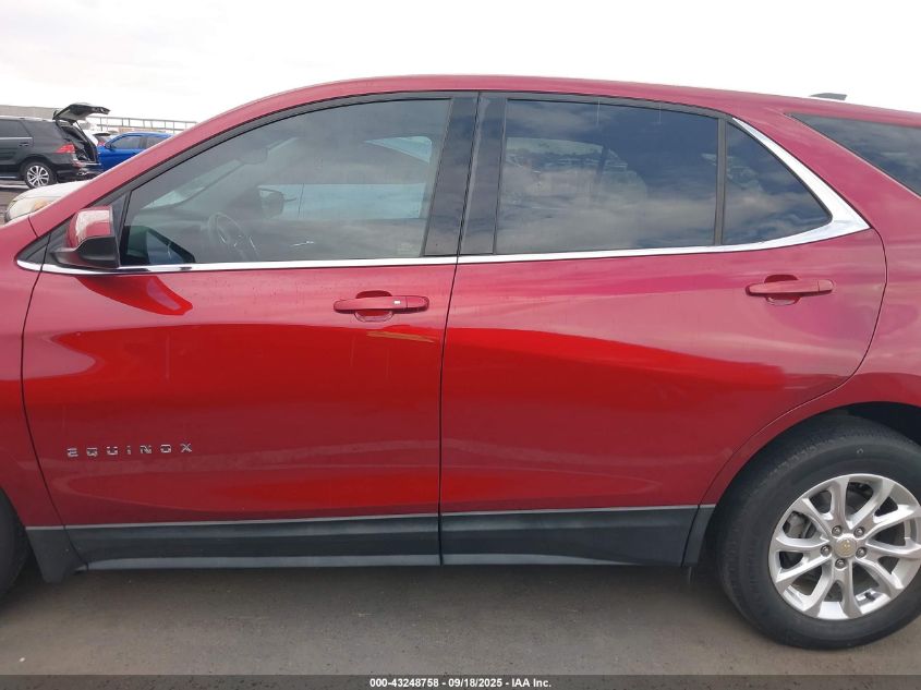 2020 Chevrolet Equinox Fwd Lt 1.5L Turbo VIN: 2GNAXKEV5L6252961 Lot: 43248758