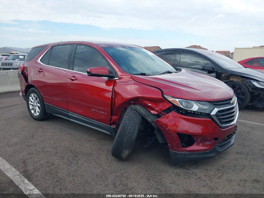 2020 Chevrolet Equinox Fwd Lt 1.5L Turbo VIN: 2GNAXKEV5L6252961 Lot: 43248758