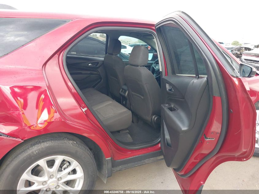 2020 Chevrolet Equinox Fwd Lt 1.5L Turbo VIN: 2GNAXKEV5L6252961 Lot: 43248758