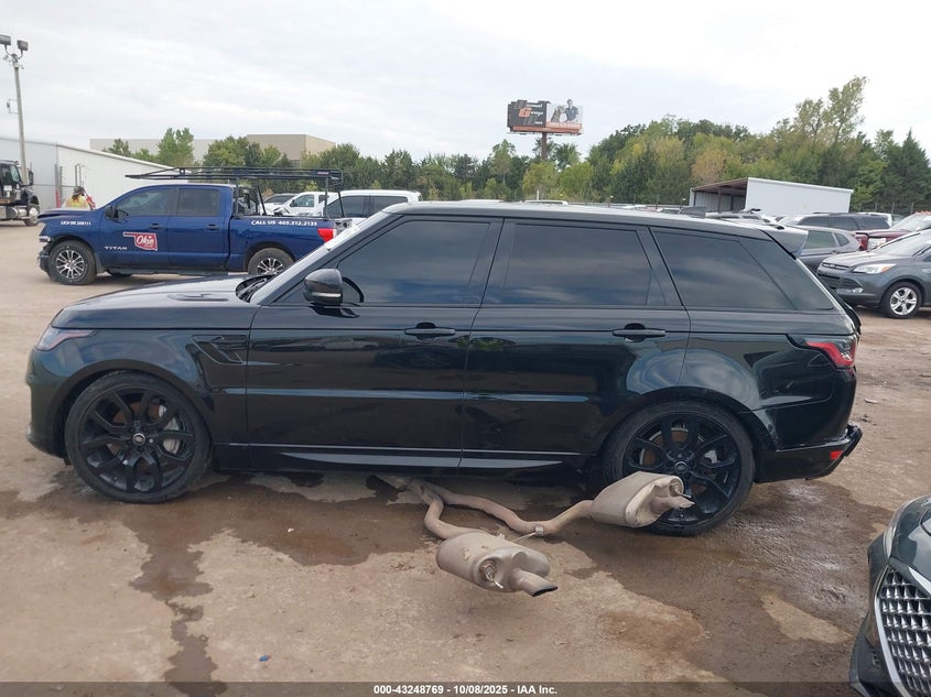 2020 Land Rover Range Rover Sport Hse Mhev VIN: SALWR2SUXLA883771 Lot: 43248769