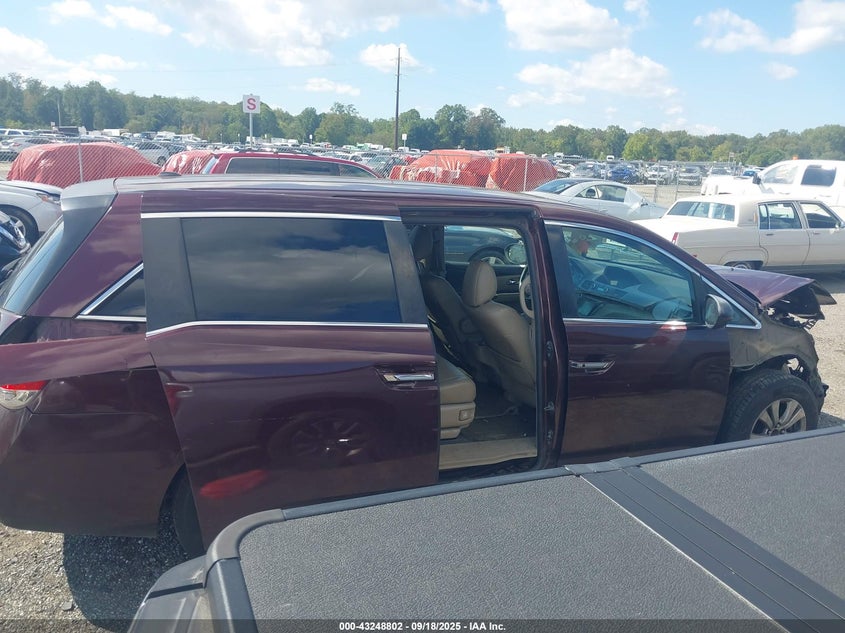 2015 HONDA ODYSSEY EX-L 5FNRL5H61FB109811