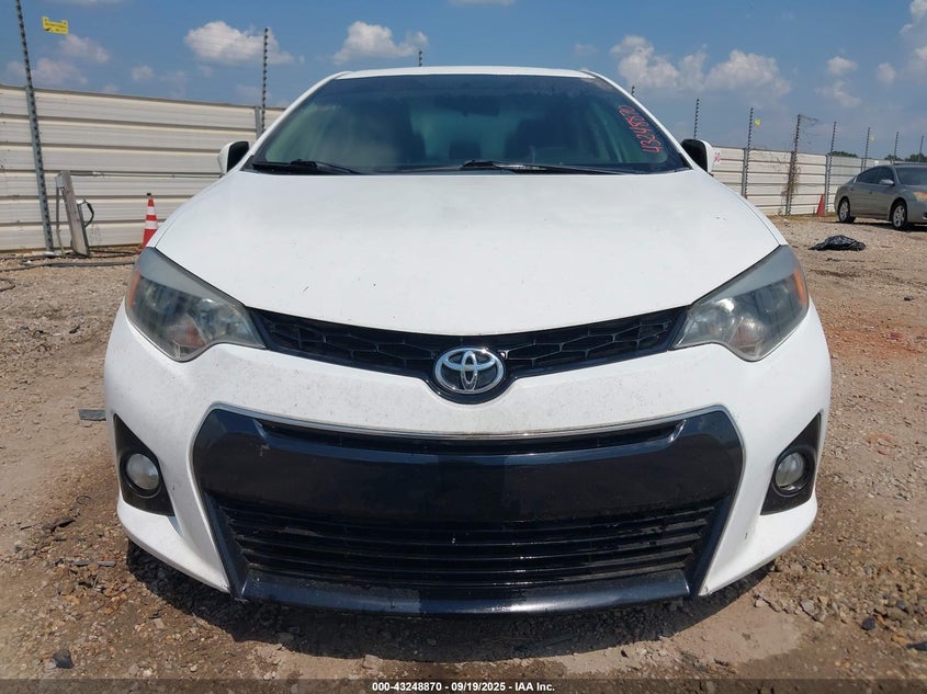 2014 Toyota Corolla S Plus VIN: 2T1BURHE6EC054238 Lot: 43248870