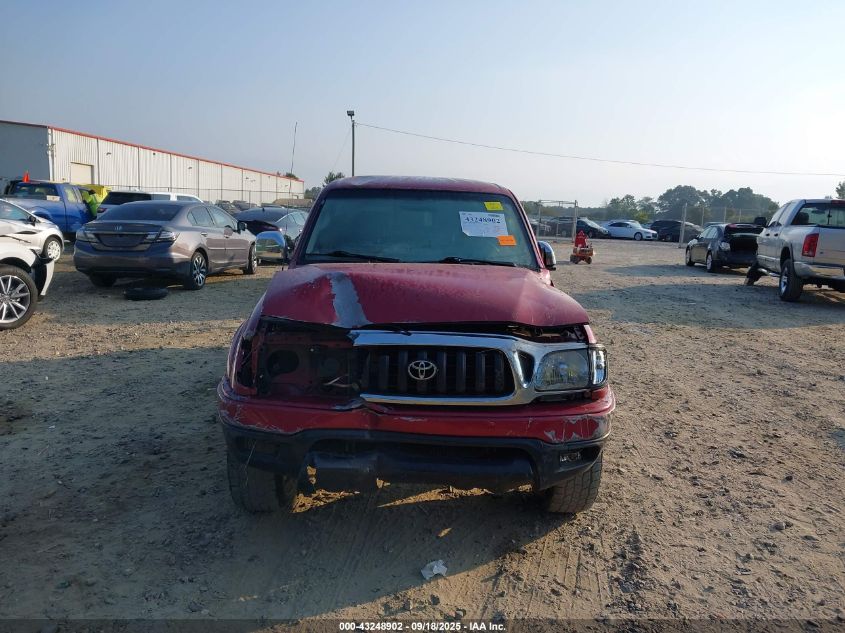 2004 Toyota Tacoma Double Cab Prerunner VIN: 5TEGN92N94Z344297 Lot: 43248902