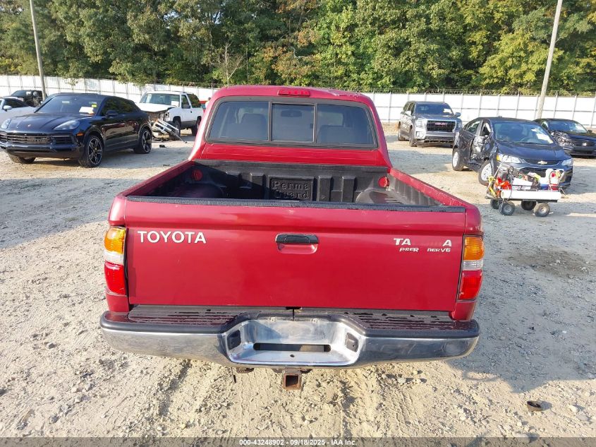 2004 Toyota Tacoma Double Cab Prerunner VIN: 5TEGN92N94Z344297 Lot: 43248902