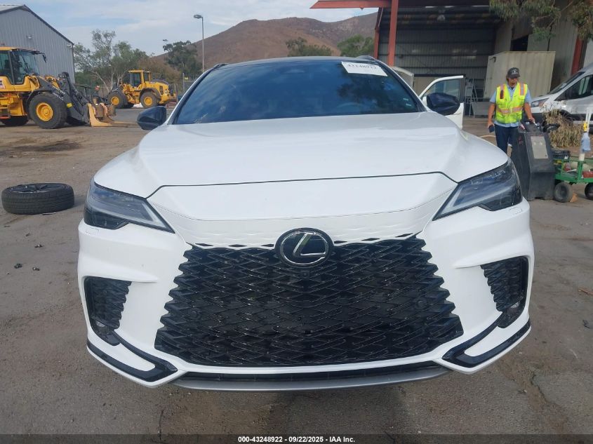 2025 Lexus Rx 500H F Sport Performance VIN: 2T2BCMEAXSC021693 Lot: 43248922