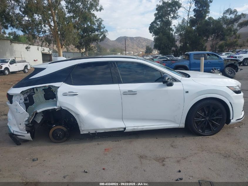 2025 Lexus Rx 500H F Sport Performance VIN: 2T2BCMEAXSC021693 Lot: 43248922