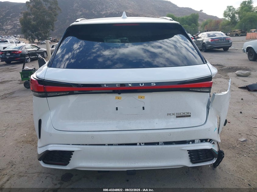 2025 Lexus Rx 500H F Sport Performance VIN: 2T2BCMEAXSC021693 Lot: 43248922