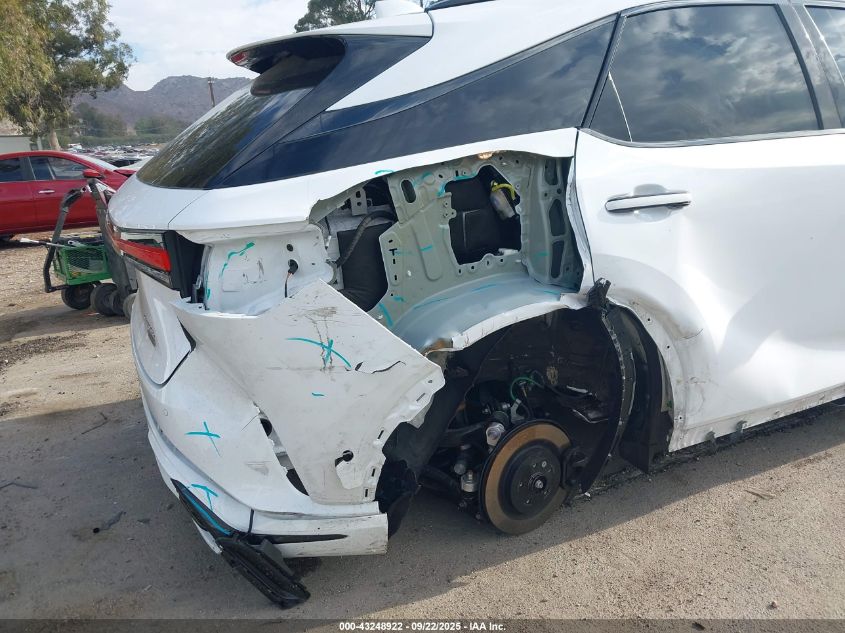 2025 Lexus Rx 500H F Sport Performance VIN: 2T2BCMEAXSC021693 Lot: 43248922