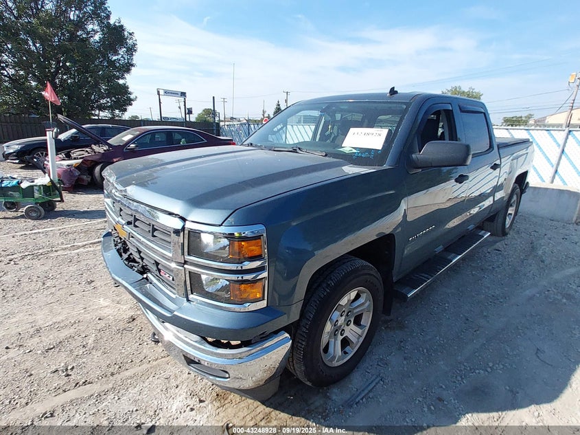 2014 CHEVROLET SILVERADO 1500 2LT - 3GCUKREC9EG197742