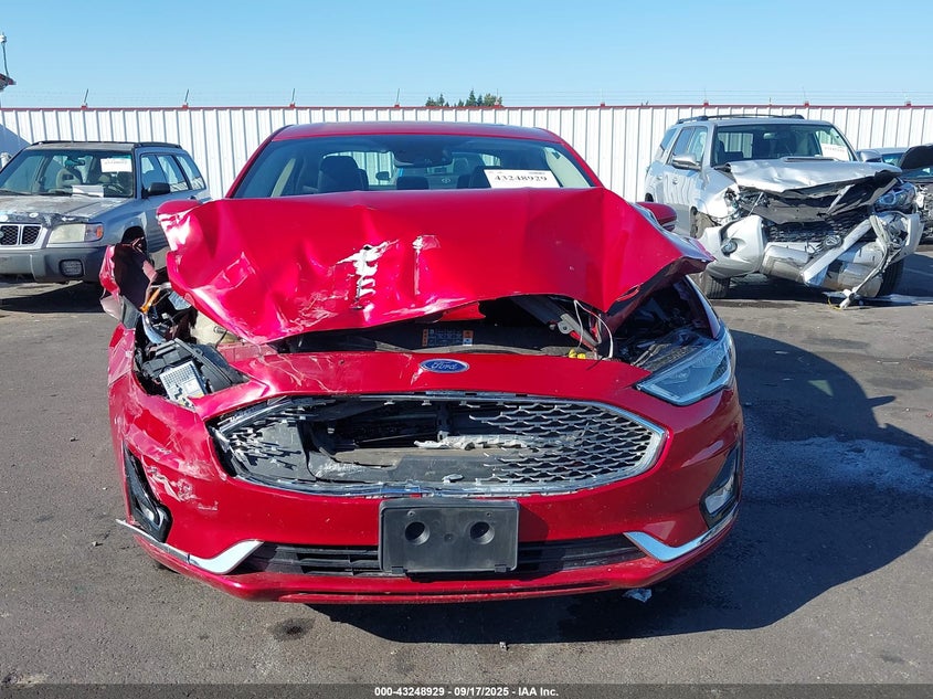 2020 Ford Fusion Titanium VIN: 3FA6P0K94LR168669 Lot: 43248929