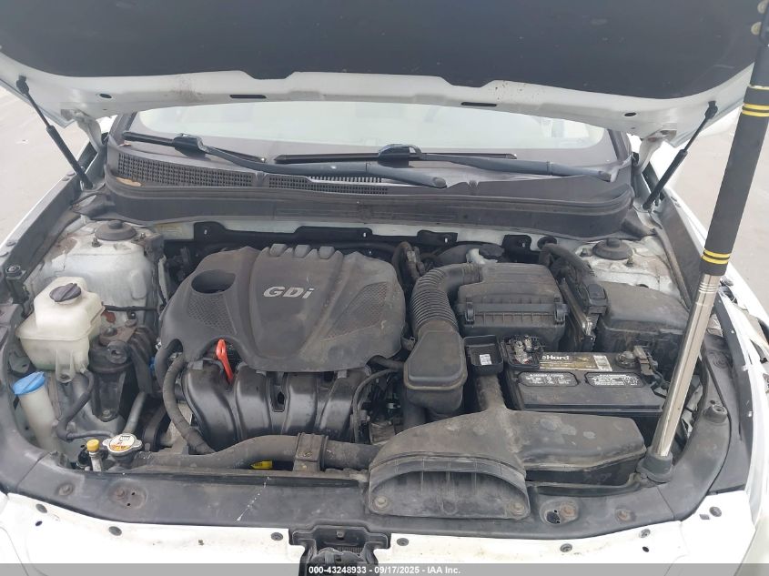 2013 Hyundai Sonata Gls VIN: 5NPEB4AC9DH671174 Lot: 43248933