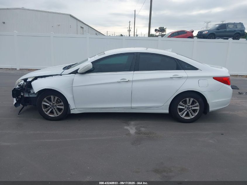 2013 Hyundai Sonata Gls VIN: 5NPEB4AC9DH671174 Lot: 43248933