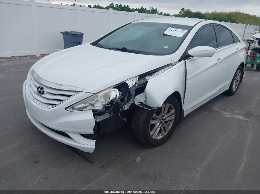 2013 Hyundai Sonata Gls VIN: 5NPEB4AC9DH671174 Lot: 43248933