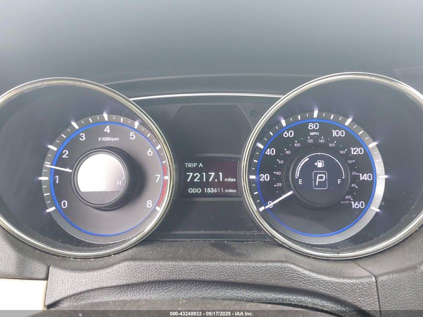 2013 Hyundai Sonata Gls VIN: 5NPEB4AC9DH671174 Lot: 43248933