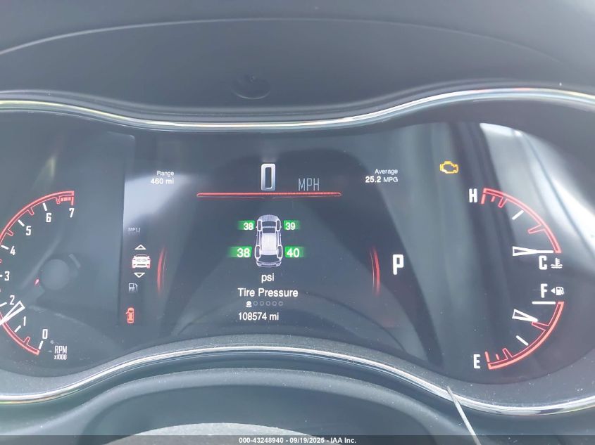 2015 Dodge Durango Sxt VIN: 1C4RDJAGXFC850934 Lot: 43248940