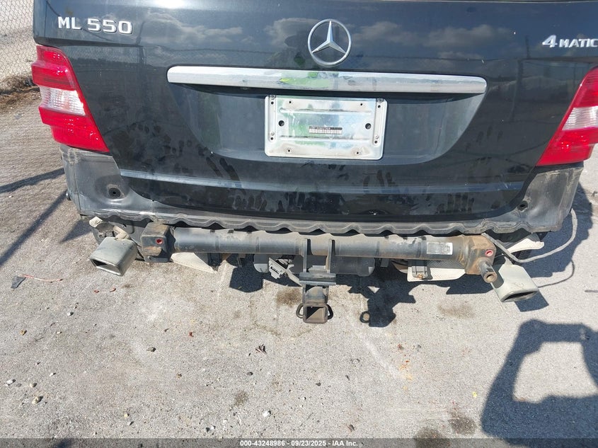 2008 Mercedes-Benz Ml 550 4Matic VIN: 4JGBB72E08A370838 Lot: 43248986