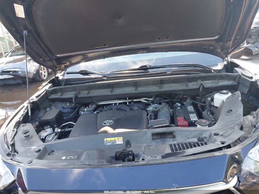 2020 Toyota Highlander Xle VIN: 5TDGZRBH4LS024346 Lot: 43248994