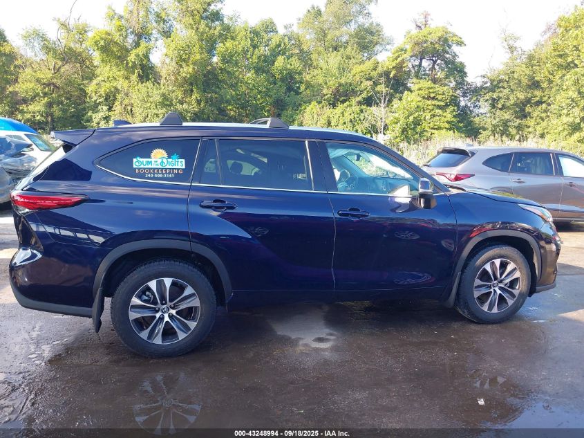 2020 Toyota Highlander Xle VIN: 5TDGZRBH4LS024346 Lot: 43248994