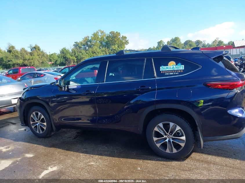 2020 Toyota Highlander Xle VIN: 5TDGZRBH4LS024346 Lot: 43248994