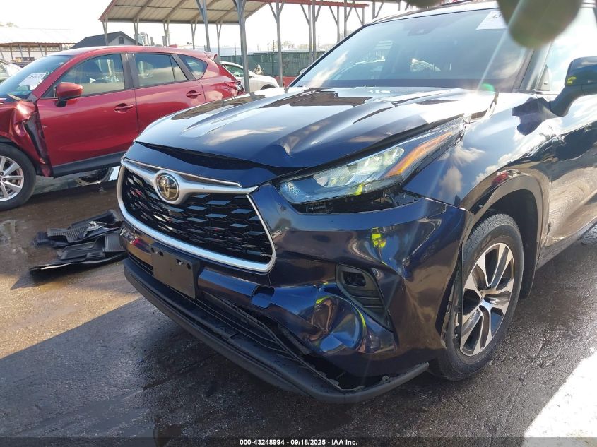 2020 Toyota Highlander Xle VIN: 5TDGZRBH4LS024346 Lot: 43248994