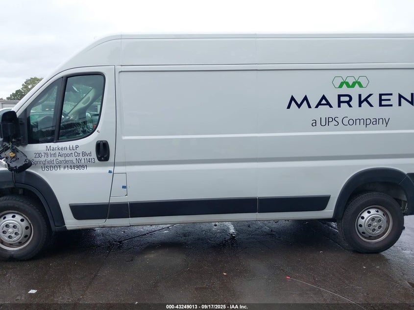 2023 Ram Promaster 2500 High Roof 159 Wb VIN: 3C6LRVDG5PE558944 Lot: 43249013