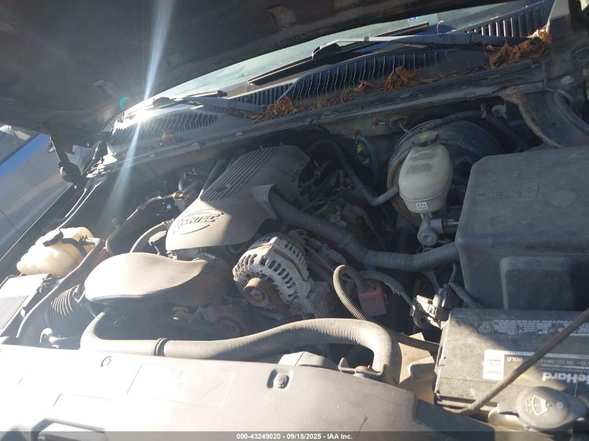 2005 GMC Sierra 1500 Sle VIN: 2GTEK13T051333340 Lot: 43249020