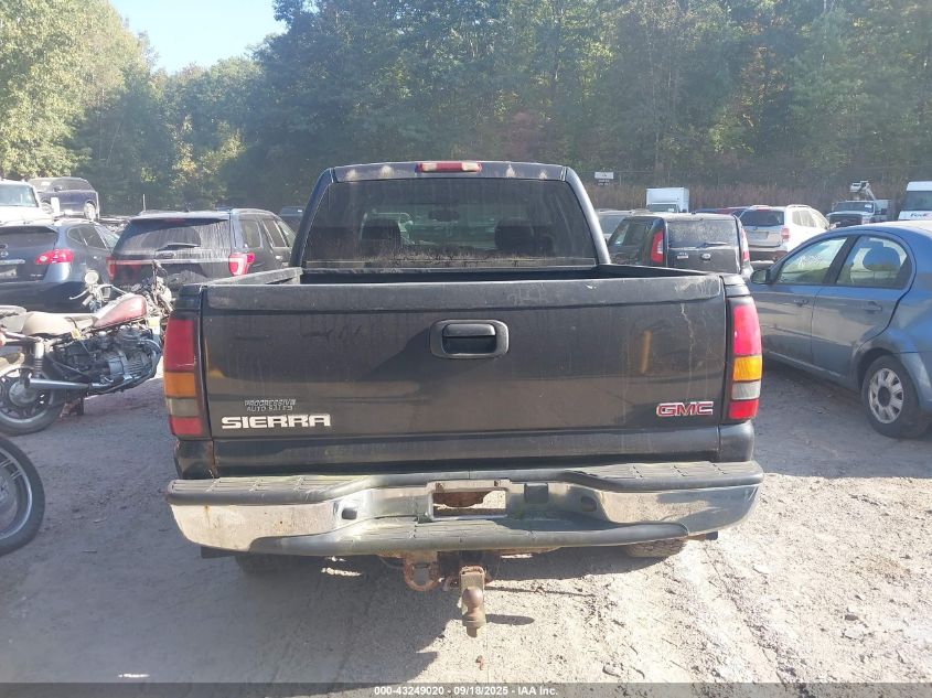 2005 GMC Sierra 1500 Sle VIN: 2GTEK13T051333340 Lot: 43249020