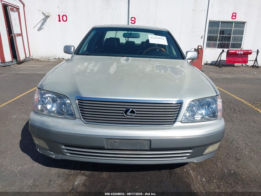 2000 Lexus Ls 400 VIN: JT8BH28F6Y0179094 Lot: 43249032