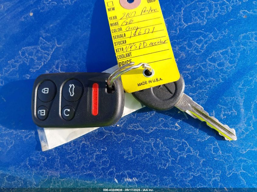 2007 Pontiac G6 VIN: 1G2ZG58N774231680 Lot: 43249036