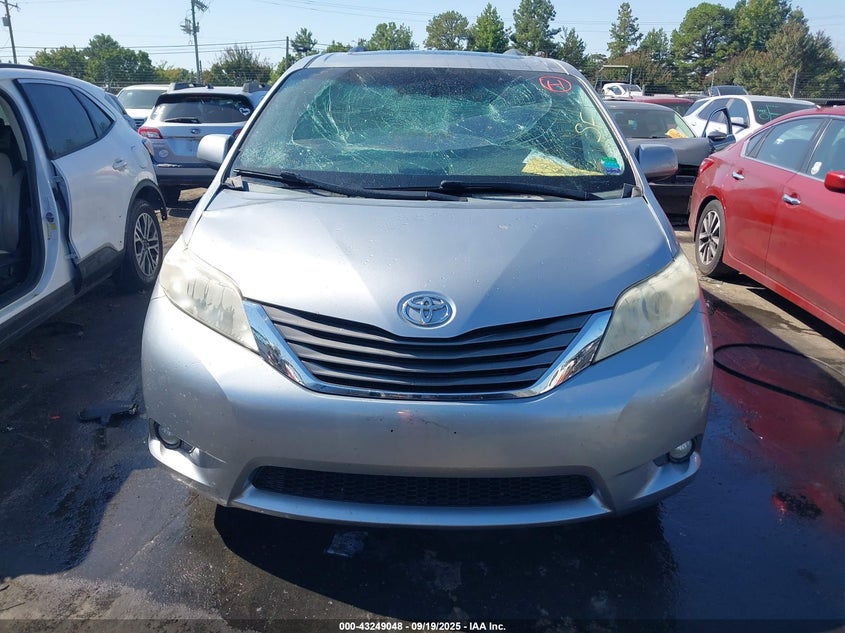 2011 Toyota Sienna Xle V6 VIN: 5TDYK3DC1BS164179 Lot: 43249048
