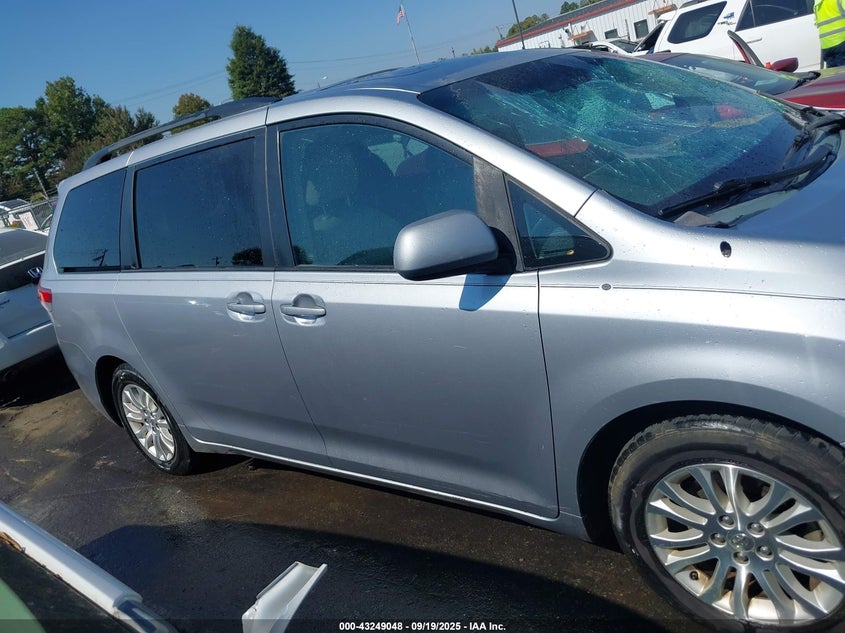2011 Toyota Sienna Xle V6 VIN: 5TDYK3DC1BS164179 Lot: 43249048