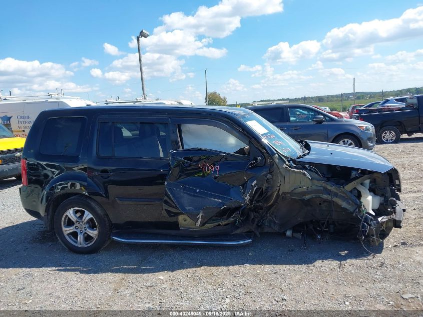 2014 Honda Pilot Ex-L VIN: 5FNYF4H78EB048364 Lot: 43249049