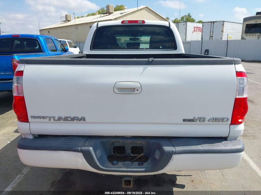 2005 Toyota Tundra Limited V8 VIN: 5TBDT48135S479170 Lot: 43249054