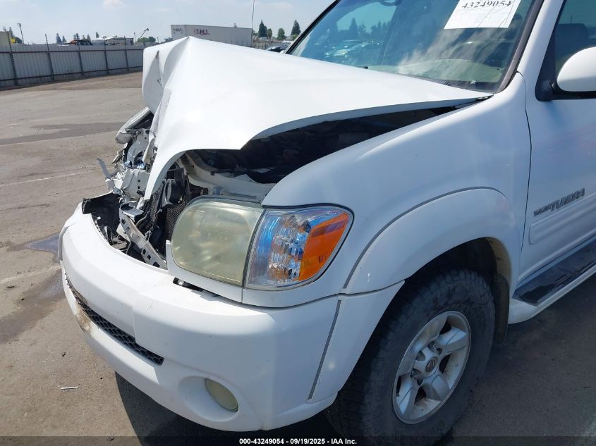 2005 Toyota Tundra Limited V8 VIN: 5TBDT48135S479170 Lot: 43249054