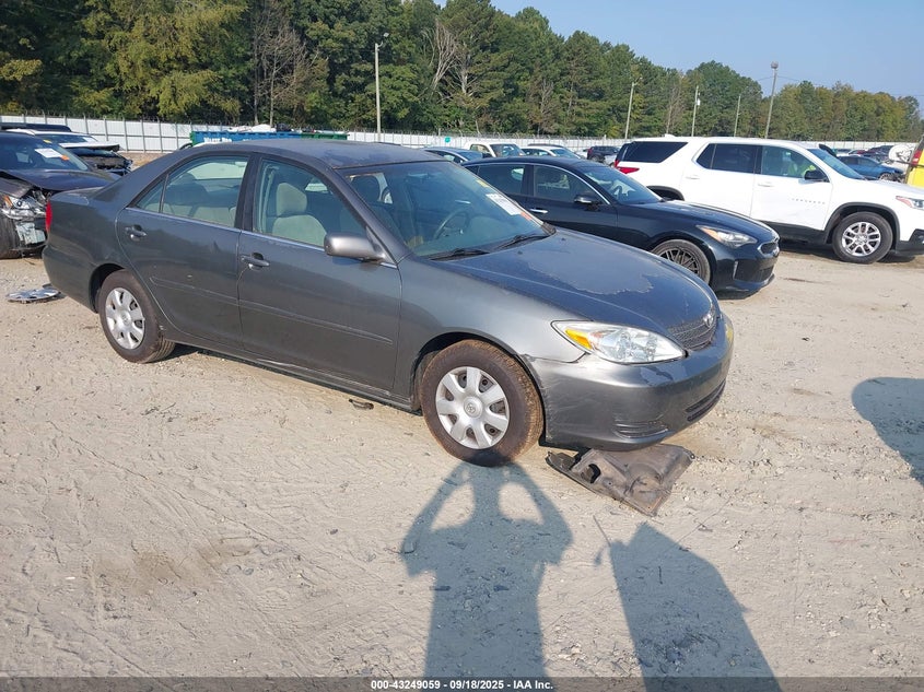 2003 Toyota Camry Le grey sedan gasoline 4T1BE32K53U668153 photo #1